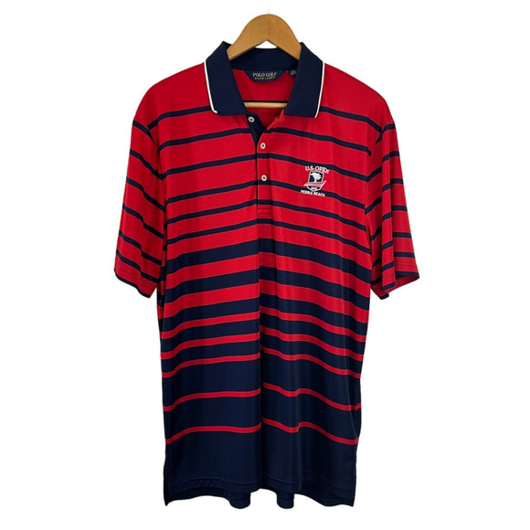 Polo Golf Ralph Lauren Men's XL 2019 US Open Pebble Beach Short Sleeve Shirt‎ - Picture 1 of 8